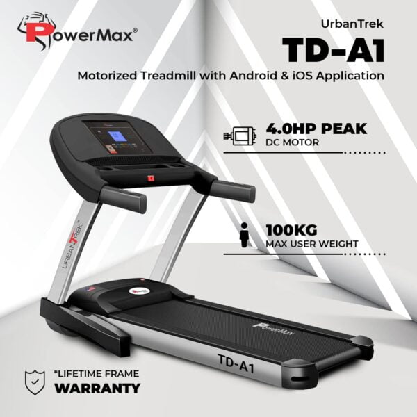 UrbanTrek™ TD-A1 Motorized Treadmill with Android & iOS Application