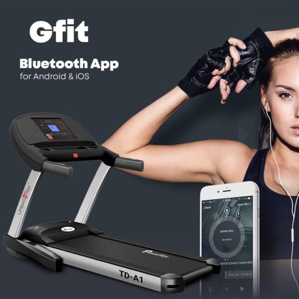 UrbanTrek™ TD-A1 Motorized Treadmill with Android & iOS Application